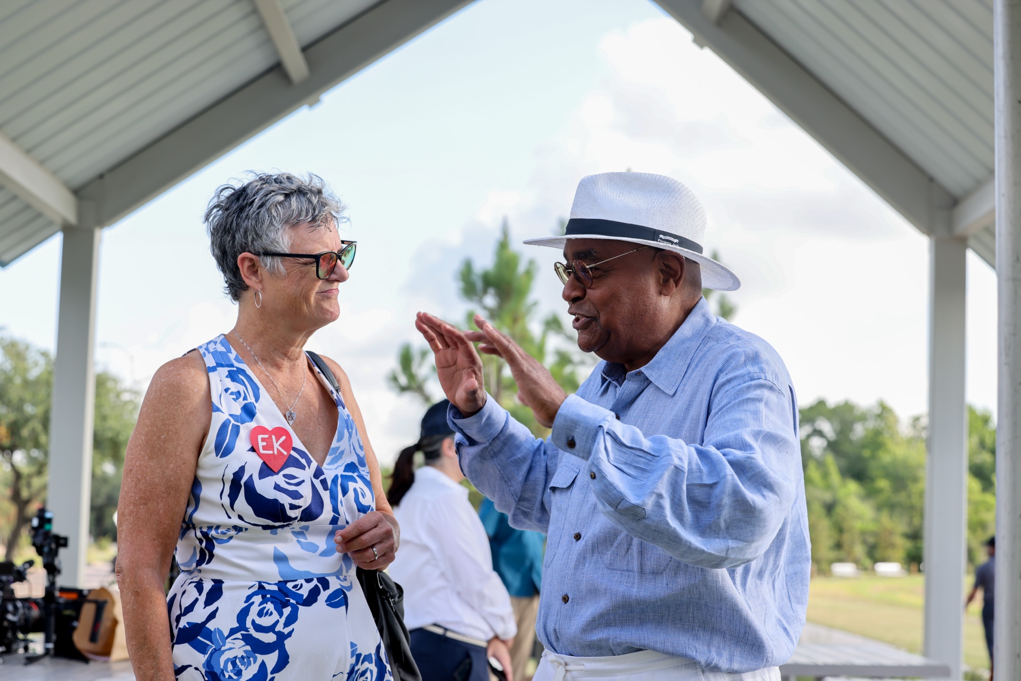 Photo from the Curtis Graves Park ribbon cutting and reception